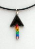 Hematite Arrow Necklace